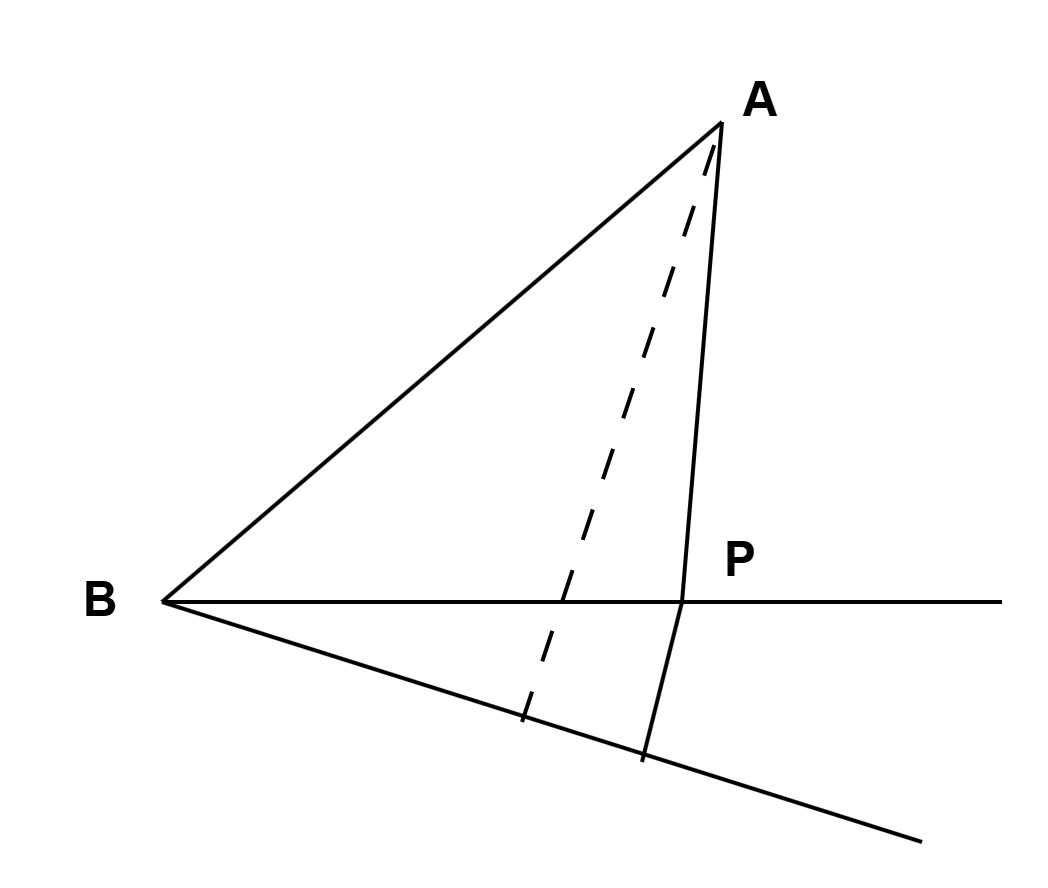 胡不归模型示意图